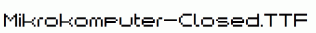 Mikrokomputer-Closed.ttf