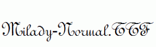 Milady-Normal.ttf
