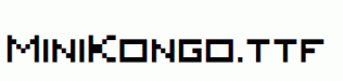 MiniKongo.ttf