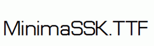 MinimaSSK.ttf
