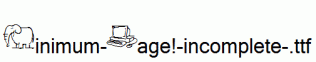 Minimum-Wage!-incomplete-.ttf