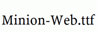 Minion-Web.ttf