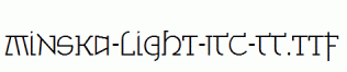 Minska-Light-ITC-TT.ttf