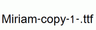 Miriam-copy-1-.ttf