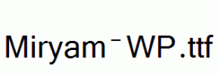 Miryam-WP.ttf