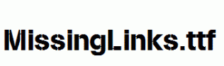 MissingLinks.ttf