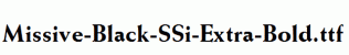 Missive-Black-SSi-Extra-Bold.ttf