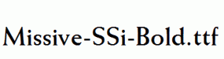 Missive-SSi-Bold.ttf