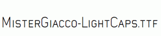 MisterGiacco-LightCaps.ttf