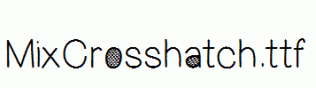 MixCrosshatch.ttf