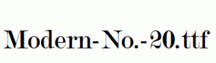 Modern-No.-20.ttf