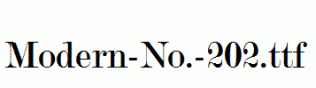 Modern-No.-202.ttf