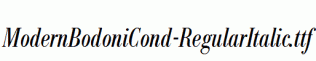 ModernBodoniCond-RegularItalic.ttf