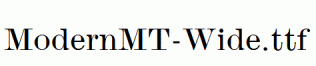 ModernMT-Wide.ttf