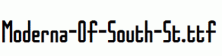 Moderna-Of-South-St.ttf