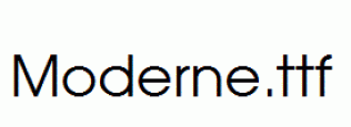 Moderne.ttf