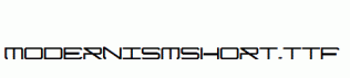 ModernismShort.ttf
