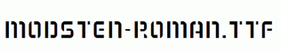 Modsten-Roman.ttf