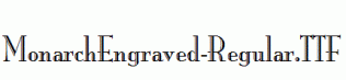 MonarchEngraved-Regular.ttf