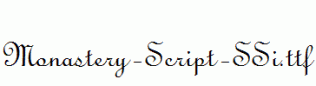 Monastery-Script-SSi.ttf