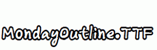 MondayOutline.ttf