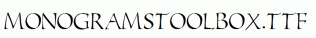 MonogramsToolbox.ttf