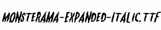 Monsterama-Expanded-Italic.ttf