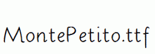 MontePetito.ttf