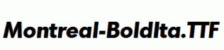 Montreal-BoldIta.ttf