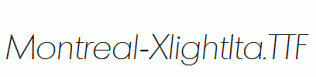 Montreal-XlightIta.ttf
