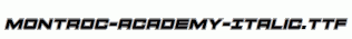 Montroc-Academy-Italic.ttf