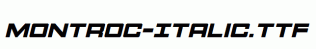 Montroc-Italic.ttf