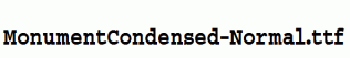 MonumentCondensed-Normal.ttf