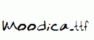 Moodica.ttf