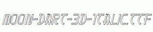 Moon-Dart-3D-Italic.ttf