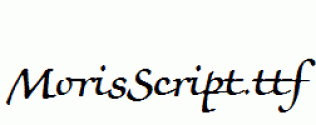 MorisScript.ttf