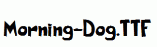 Morning-Dog.ttf