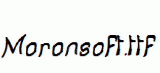 Moronsoft.ttf