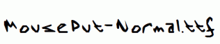MousePut-Normal.ttf