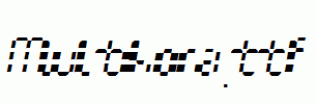 Multihora.ttf