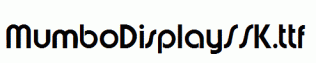MumboDisplaySSK.ttf