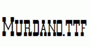 Murdano.ttf