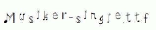 Musiker-single.ttf