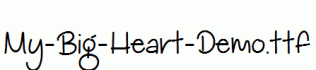 My-Big-Heart-Demo.ttf