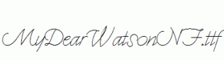 MyDearWatsonNF.ttf