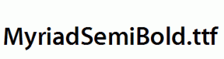 MyriadSemiBold.ttf