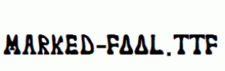 marked-fool.ttf