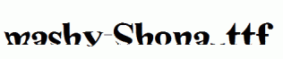 mashy-Shona.ttf