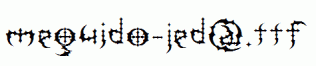 meguido-jed@.ttf