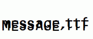 message.ttf